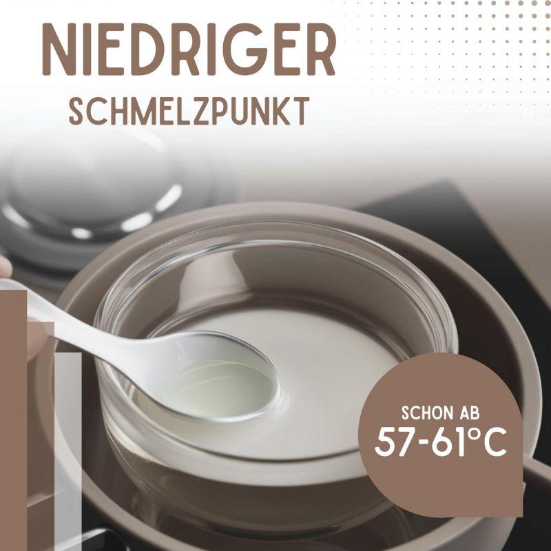 Rapswachs Kerzenwachs vegan Kerzen gießen Naturbasis TOP Wachs Pastillen - Gewicht 1kg