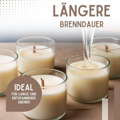 Rapswachs Kerzenwachs vegan Kerzen gießen Naturbasis TOP Wachs Pastillen - Gewicht 1kg