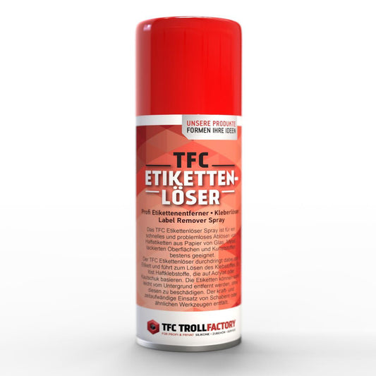 TFC Etikettenlöser Etikettenentferner Kleberlöser Label Remover Spray Menge 500ml - Stück: 1