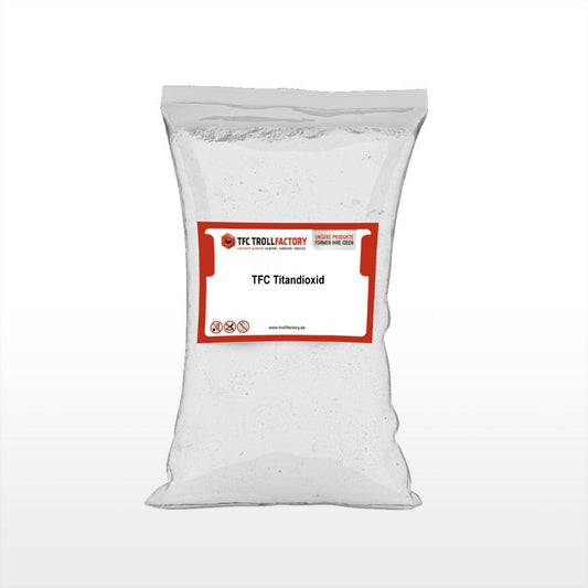TFC Troll Factory Titandioxid Pulver für brilliantes Weiß - Größe: 1kg